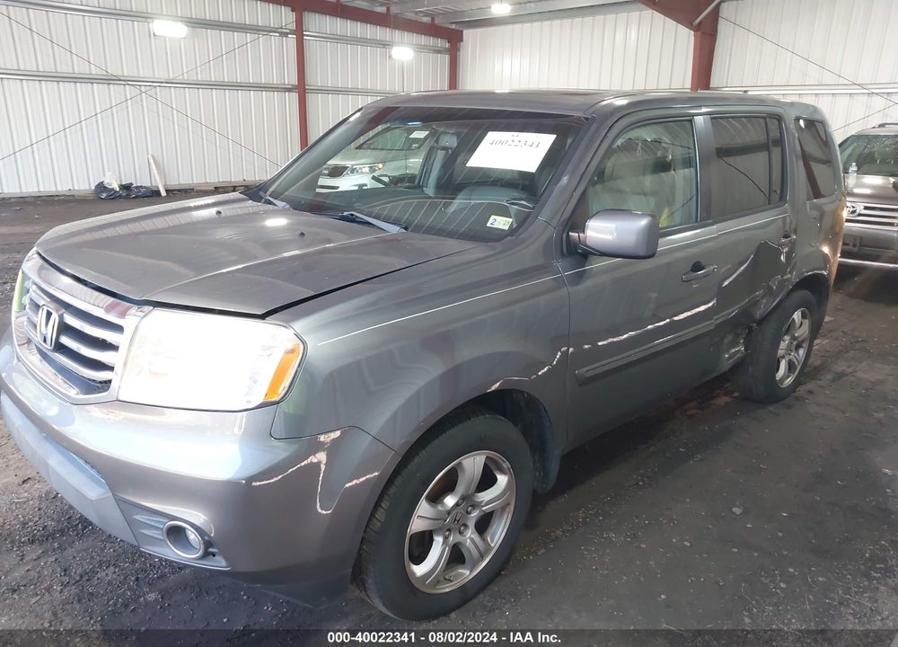 2013 HONDA PILOT EX-L VIN: 5FNYF4H62DB061357