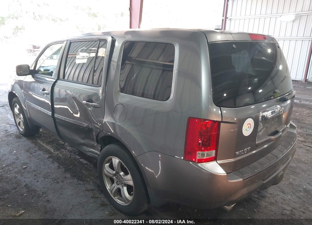 2013 HONDA PILOT EX-L VIN: 5FNYF4H62DB061357