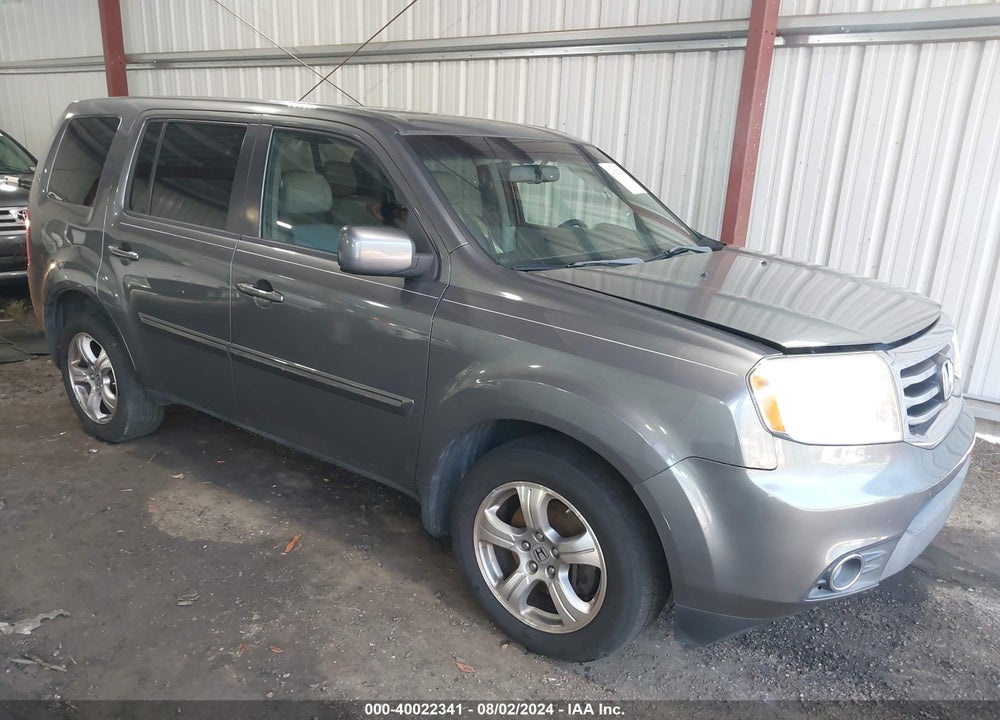 2013 HONDA PILOT EX-L VIN: 5FNYF4H62DB061357