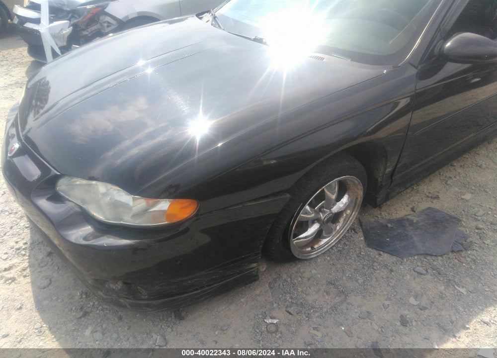 2004 CHEVROLET MONTE CARLO SUPERCHARGED SS VIN: 2G1WZ121349394349