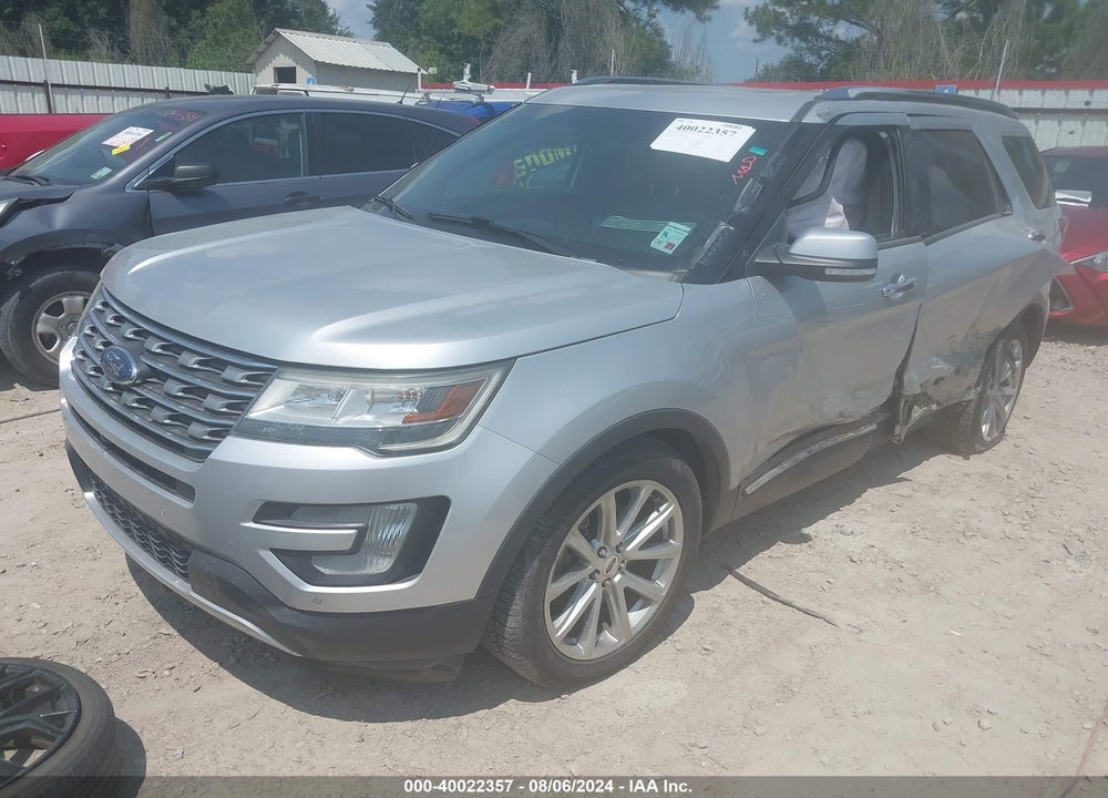2016 FORD EXPLORER LIMITED VIN: 1FM5K7F84GGB96236
