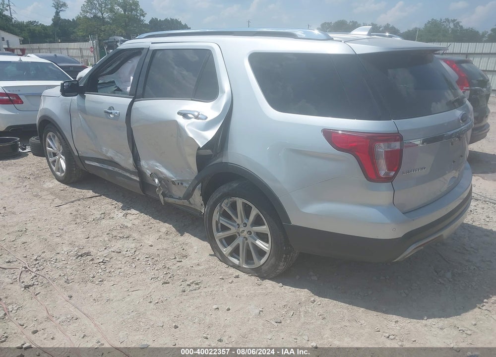 2016 FORD EXPLORER LIMITED VIN: 1FM5K7F84GGB96236