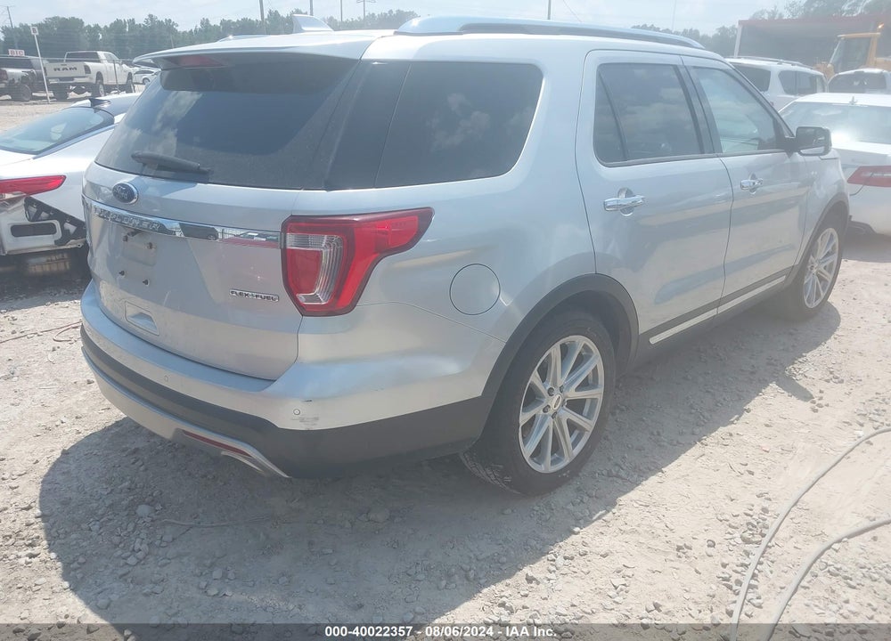 2016 FORD EXPLORER LIMITED VIN: 1FM5K7F84GGB96236