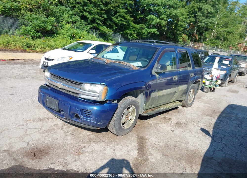 2005 CHEVROLET TRAILBLAZER VIN: 1GNDT13S052157462