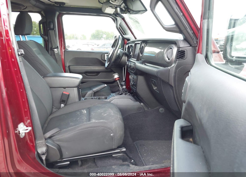 2021 JEEP WRANGLER UNLIMITED SAHARA 4X4 VIN: 1C4HJXEG0MW572977