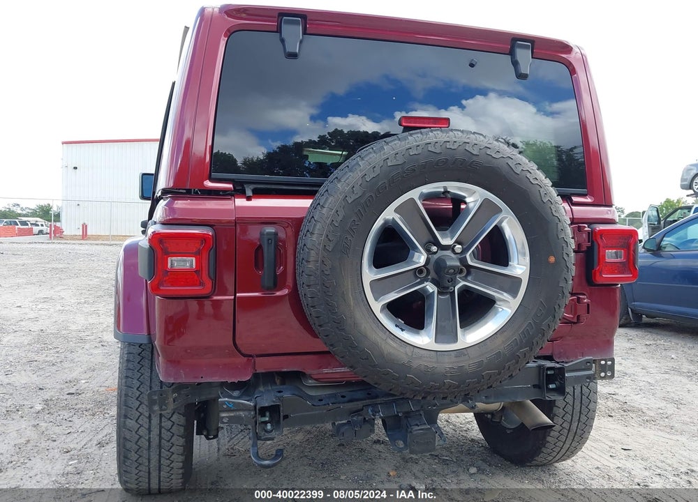 2021 JEEP WRANGLER UNLIMITED SAHARA 4X4 VIN: 1C4HJXEG0MW572977