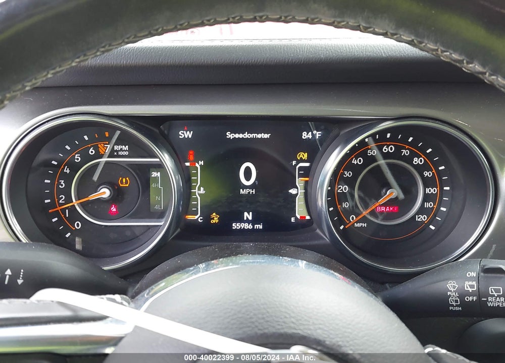 2021 JEEP WRANGLER UNLIMITED SAHARA 4X4 VIN: 1C4HJXEG0MW572977