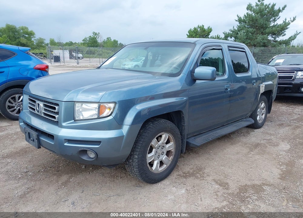 2006 HONDA RIDGELINE RTL VIN: 2HJYK16586H551895