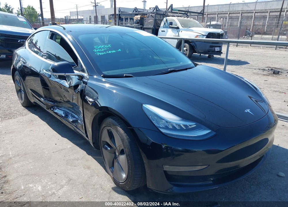 2018 TESLA MODEL 3 LONG RANGE/PERFORMANCE VIN: 5YJ3E1EB3JF092965