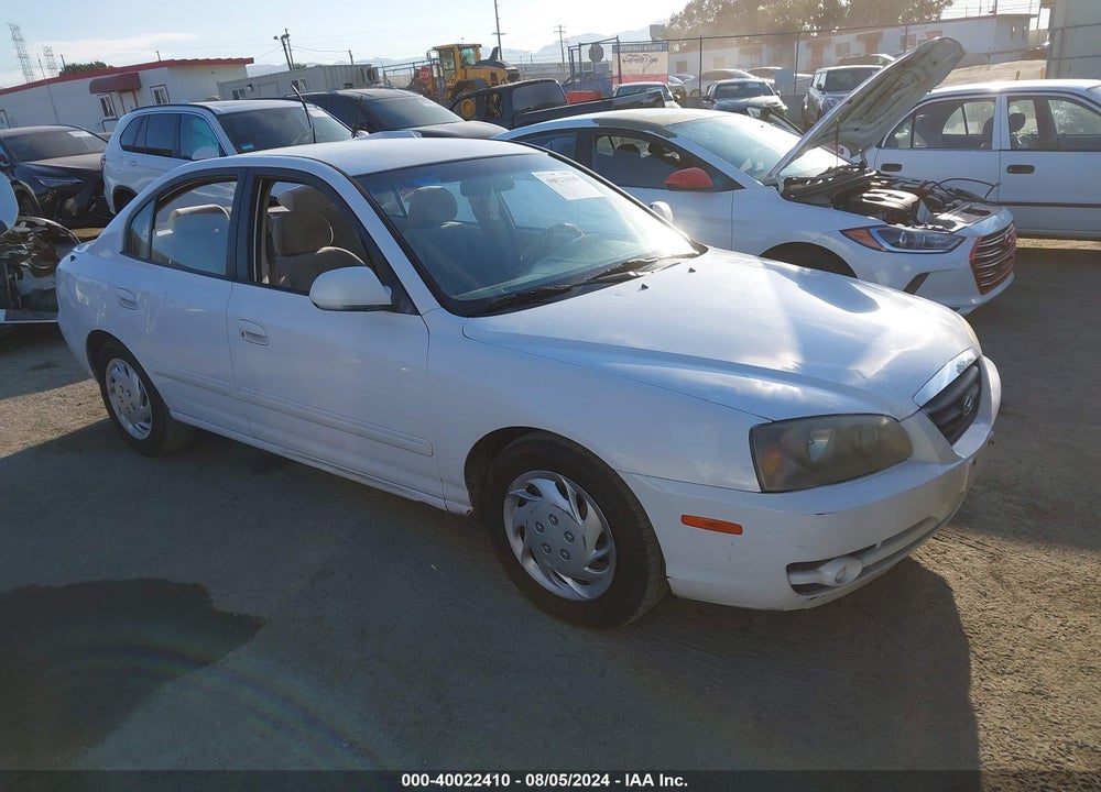 2006 HYUNDAI ELANTRA GLS/LIMITED VIN: KMHDN46D46U303235