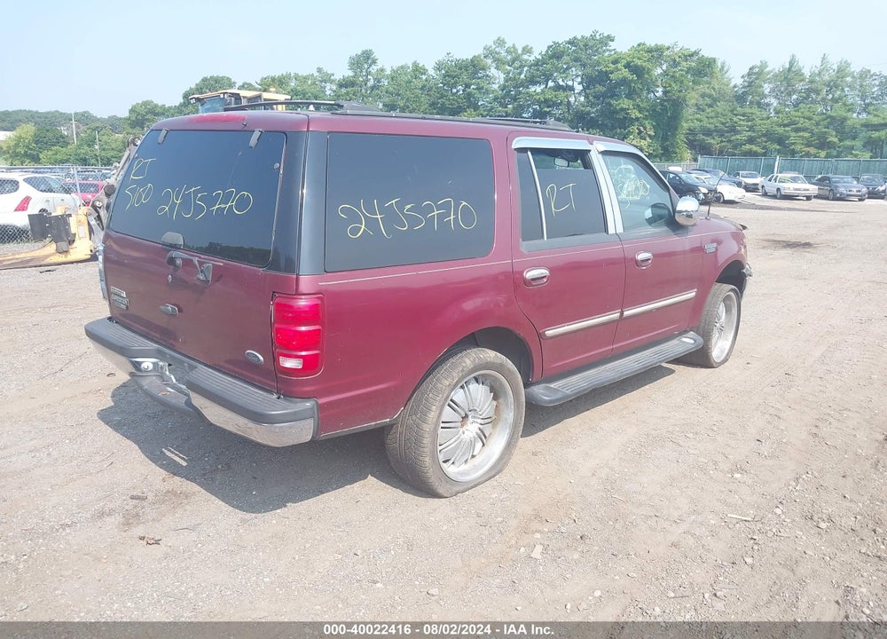 1999 FORD EXPEDITION EDDIE BAUER/XLT VIN: 1FMPU18L2XLB88368