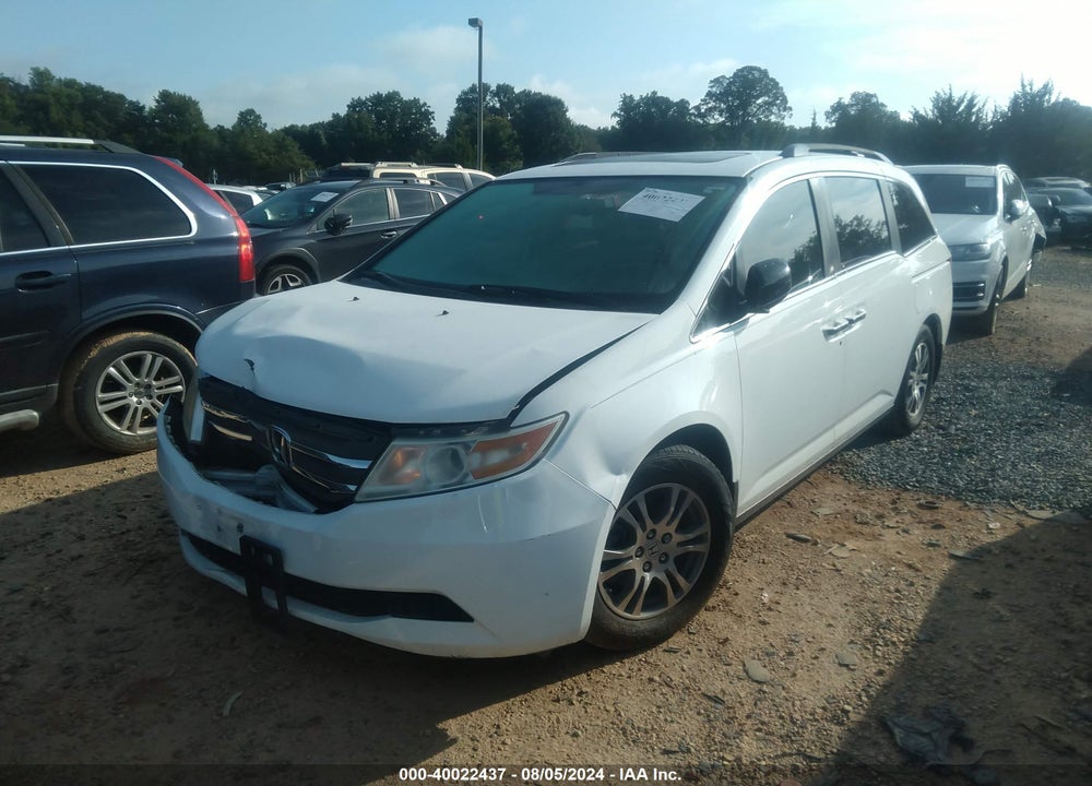 2013 HONDA ODYSSEY EX-L VIN: 5FNRL5H6XDB057169