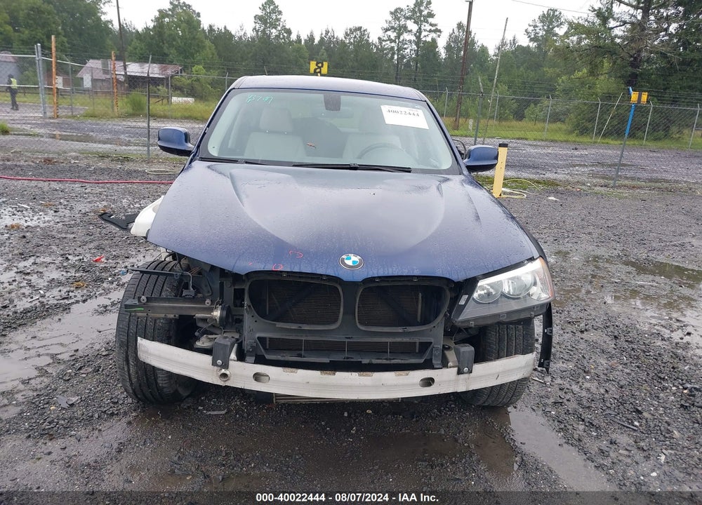 2013 BMW X3 XDRIVE28I VIN: 5UXWX9C51D0A25028