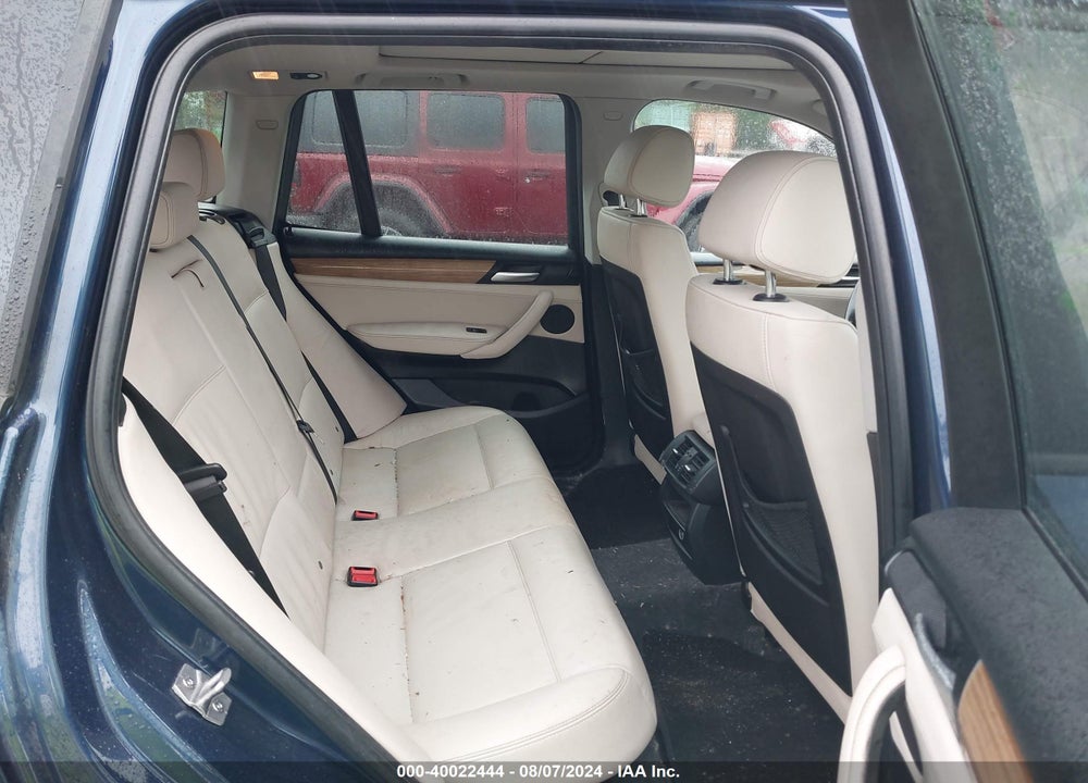 2013 BMW X3 XDRIVE28I VIN: 5UXWX9C51D0A25028