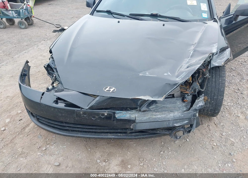 2008 HYUNDAI TIBURON GS VIN: KMHHM66D48U265718