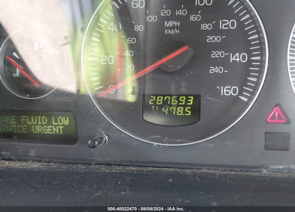 2007 VOLVO V70 2.4 VIN: YV1SW612472629456