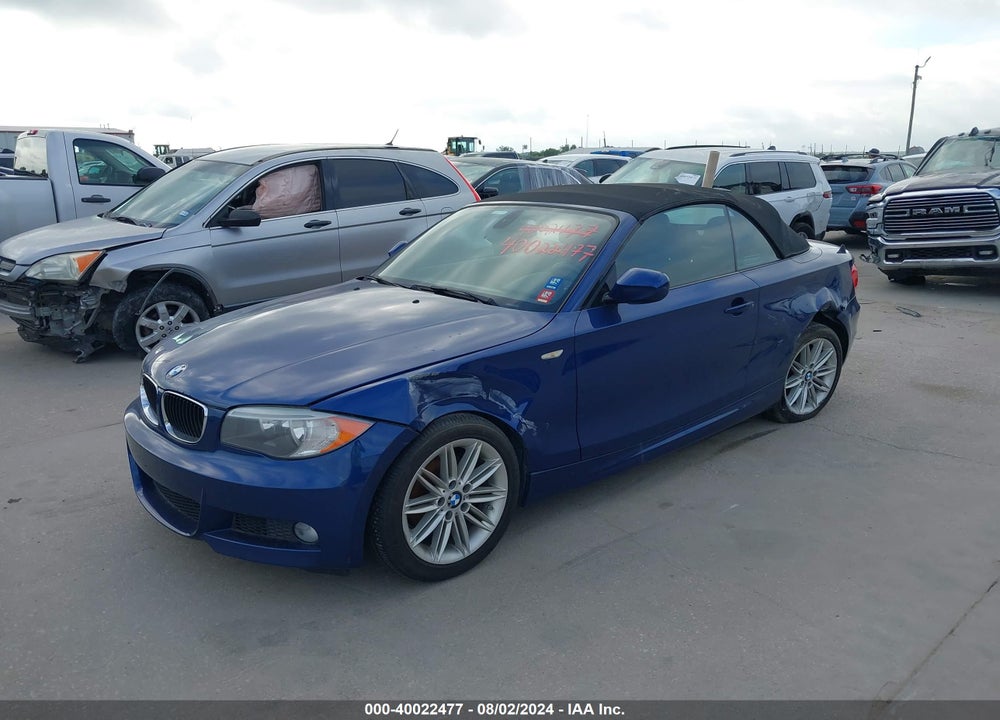 2013 BMW 128I VIN: WBAUL7C58DVU09278