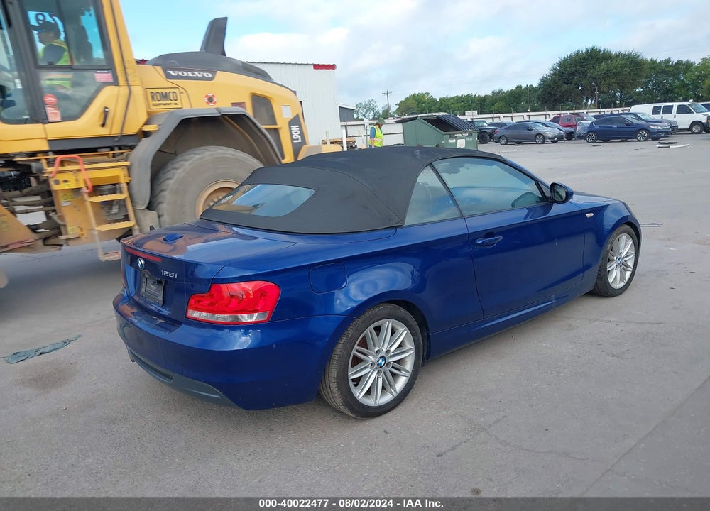 2013 BMW 128I VIN: WBAUL7C58DVU09278