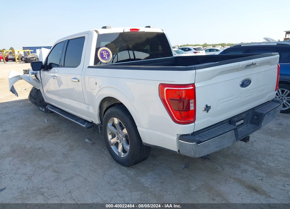 2021 FORD F-150 XLT VIN: 1FTEW1C54MFB27452
