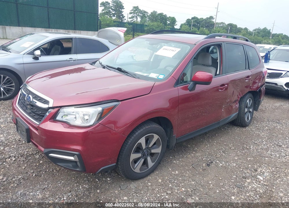 2017 SUBARU FORESTER 2.5I PREMIUM VIN: JF2SJAGC3HH581438
