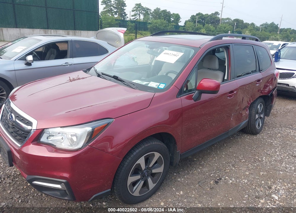 2017 SUBARU FORESTER 2.5I PREMIUM VIN: JF2SJAGC3HH581438