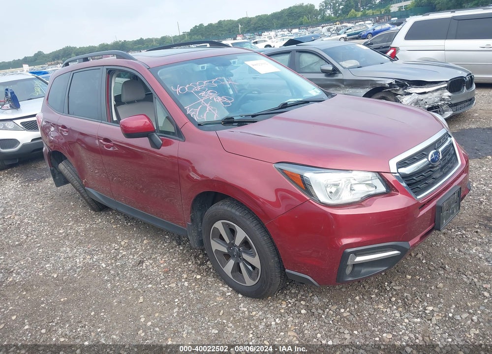 2017 SUBARU FORESTER 2.5I PREMIUM VIN: JF2SJAGC3HH581438