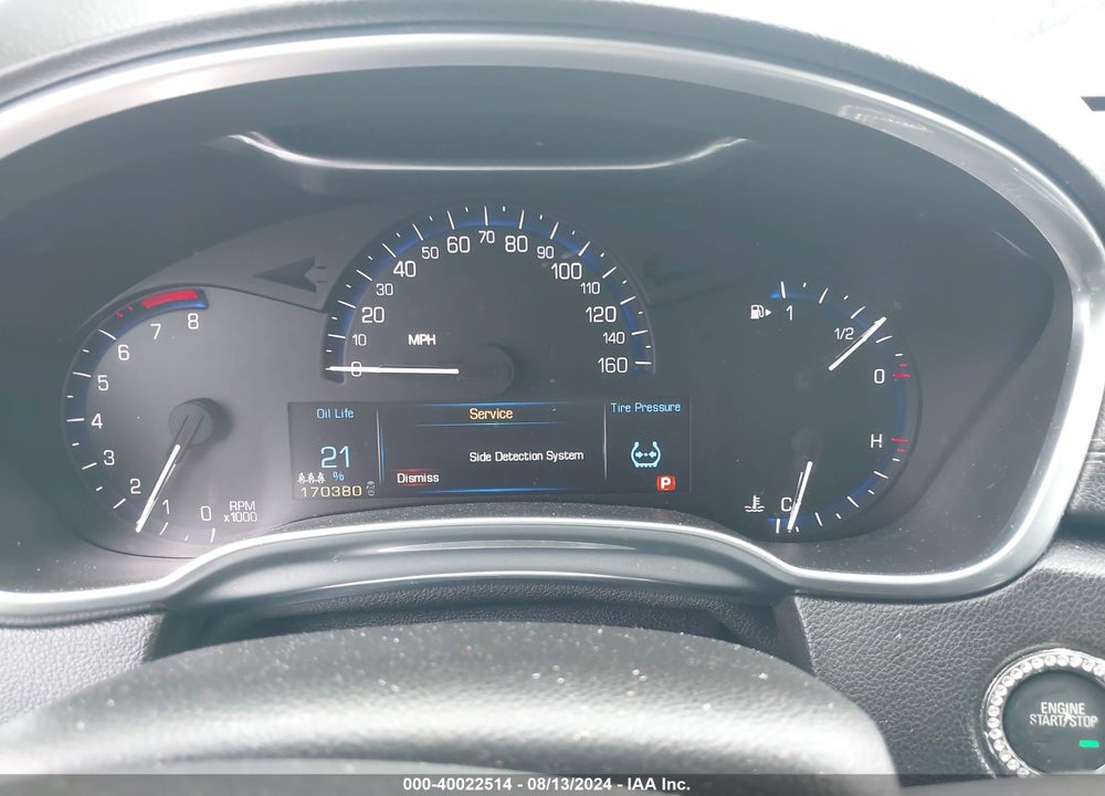 2013 CADILLAC SRX PERFORMANCE COLLECTION VIN: 3GYFNDE38DS544566