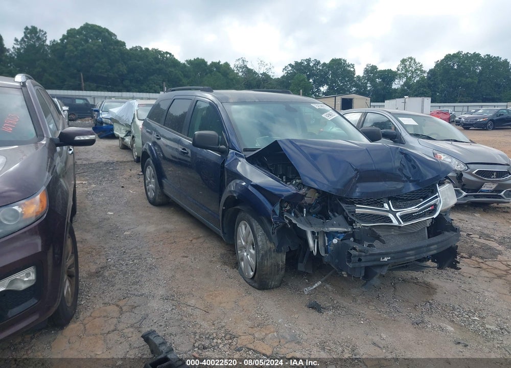 2018 DODGE JOURNEY SE VIN: 3C4PDCAB8JT534162