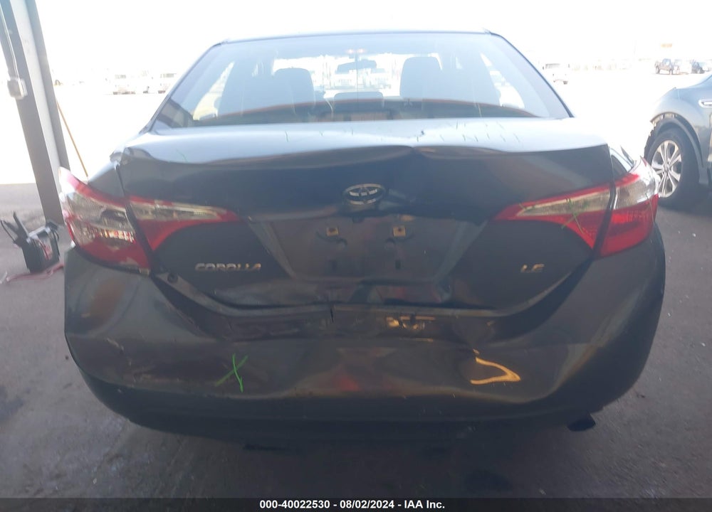 2016 TOYOTA COROLLA LE VIN: 2T1BURHE7GC667102