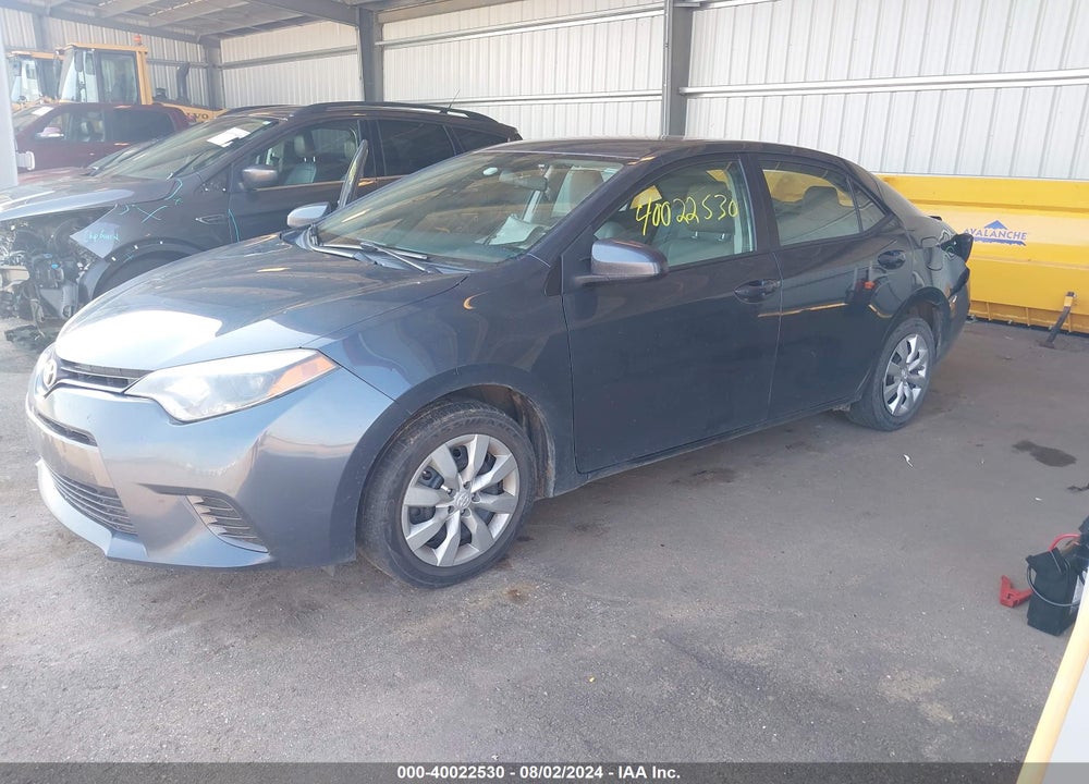 2016 TOYOTA COROLLA LE VIN: 2T1BURHE7GC667102