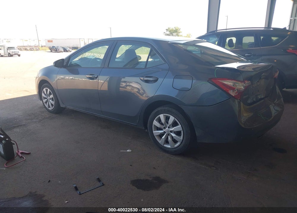 2016 TOYOTA COROLLA LE VIN: 2T1BURHE7GC667102