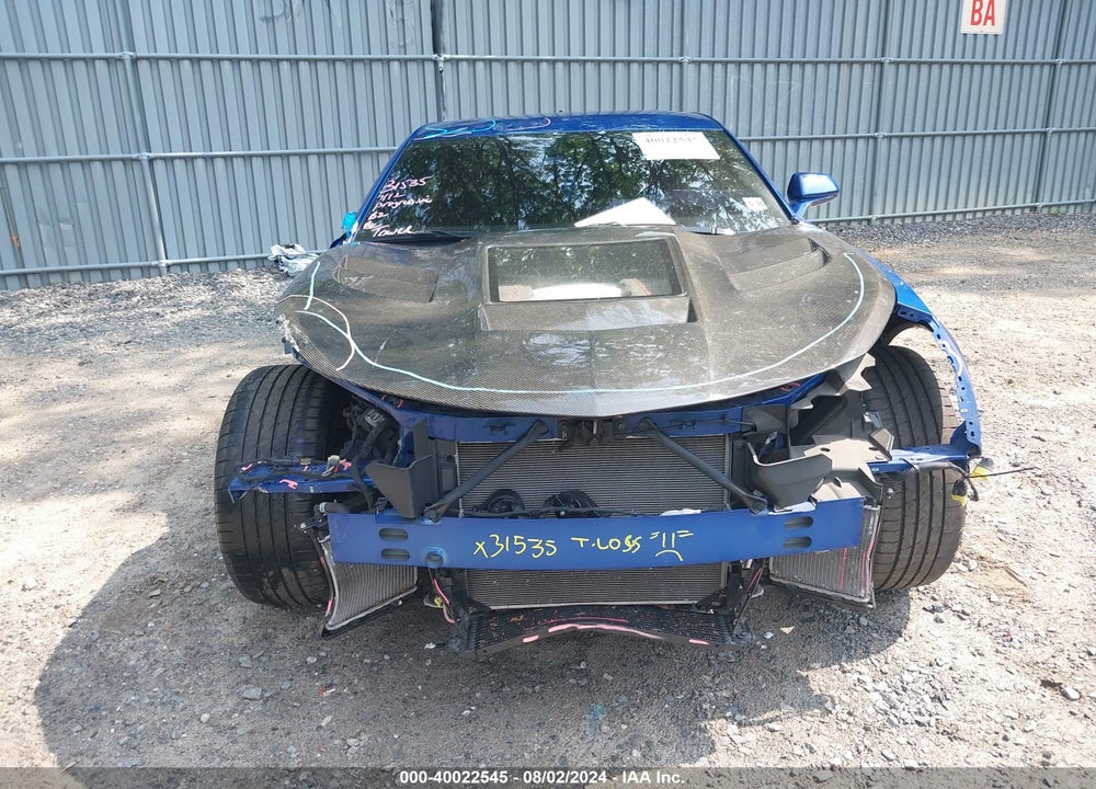 2021 CHEVROLET CAMARO RWD 2SS VIN: 1G1FH1R75M0100344