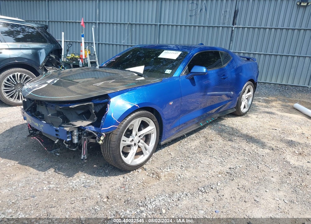 2021 CHEVROLET CAMARO RWD 2SS VIN: 1G1FH1R75M0100344