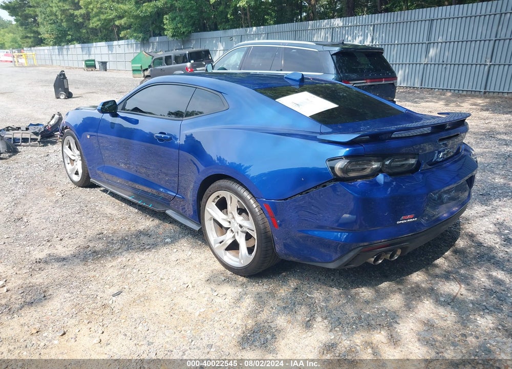 2021 CHEVROLET CAMARO RWD 2SS VIN: 1G1FH1R75M0100344