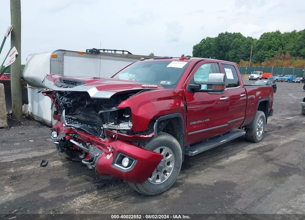2019 GMC SIERRA 2500HD DENALI VIN: 1GT12SEY8KF266990