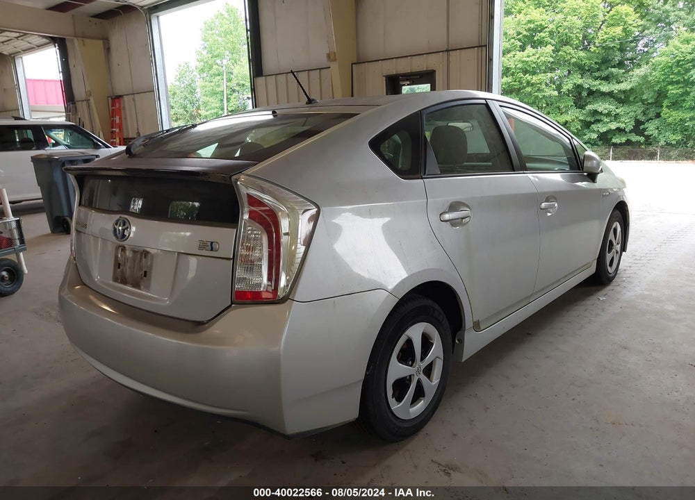 2013 TOYOTA PRIUS TWO VIN: JTDKN3DU5D0355616