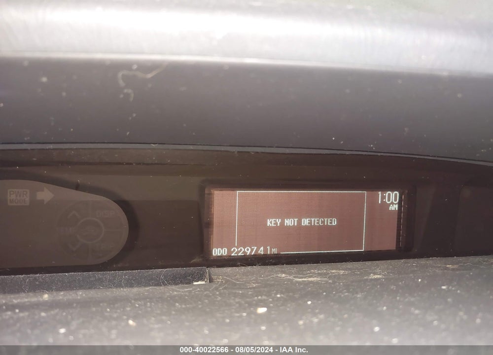 2013 TOYOTA PRIUS TWO VIN: JTDKN3DU5D0355616