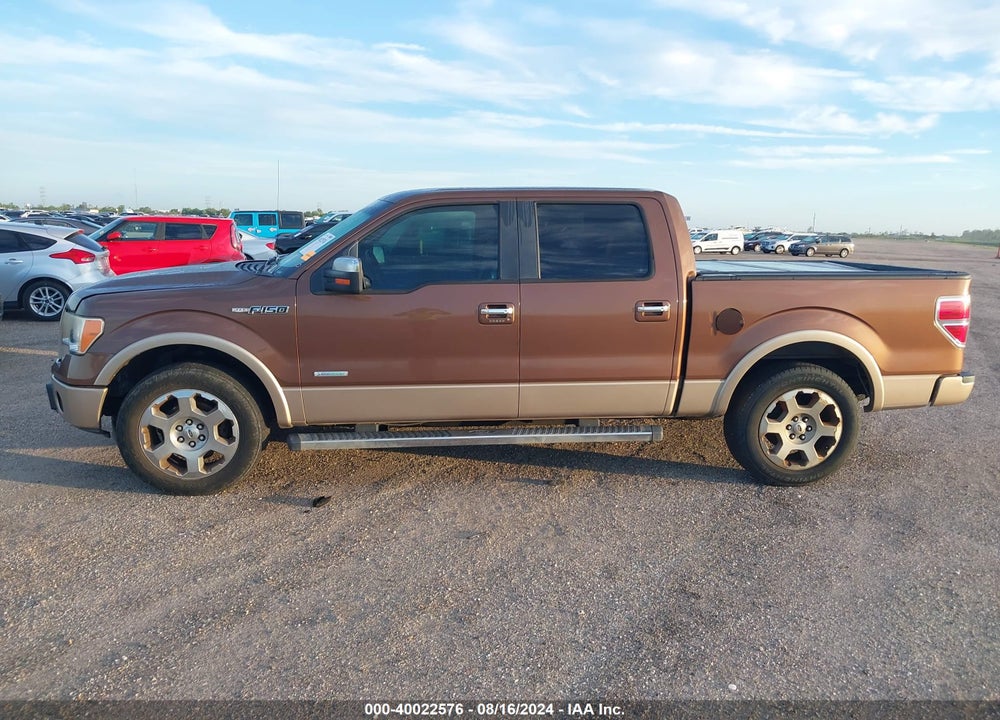 2011 FORD F-150 LARIAT VIN: 1FTFW1CT1BKE15517