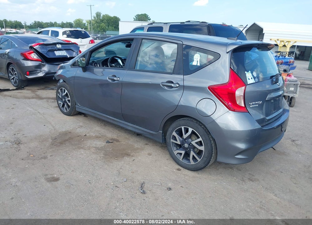 2017 NISSAN VERSA NOTE SR VIN: 3N1CE2CP9HL355737