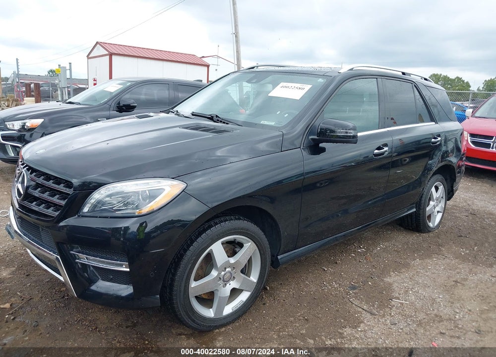 2015 MERCEDES-BENZ ML 400 4MATIC VIN: 4JGDA5GB9FA497356