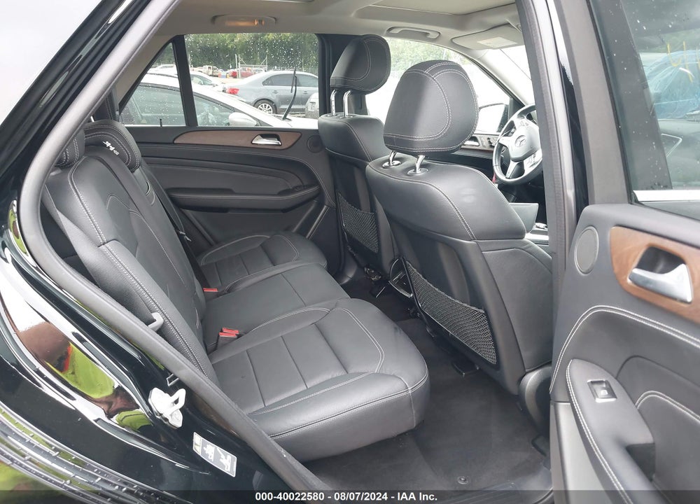 2015 MERCEDES-BENZ ML 400 4MATIC VIN: 4JGDA5GB9FA497356