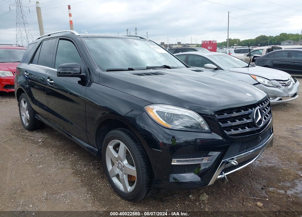 2015 MERCEDES-BENZ ML 400 4MATIC VIN: 4JGDA5GB9FA497356