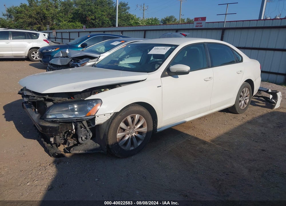 2015 VOLKSWAGEN PASSAT 1.8T WOLFSBURG EDITION VIN: 1VWAT7A31FC020274