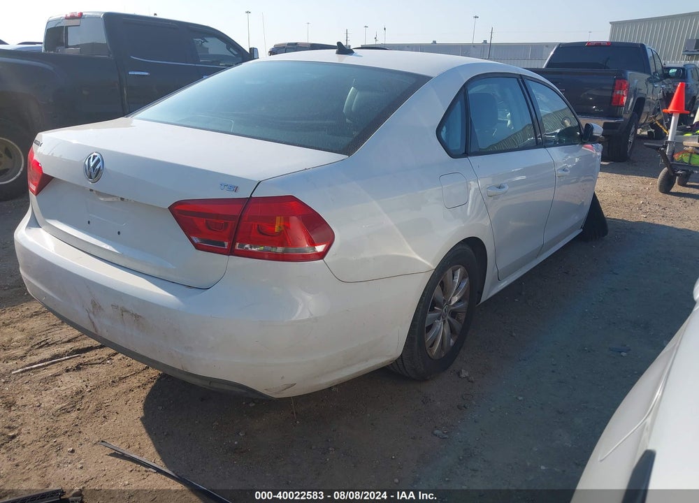 2015 VOLKSWAGEN PASSAT 1.8T WOLFSBURG EDITION VIN: 1VWAT7A31FC020274