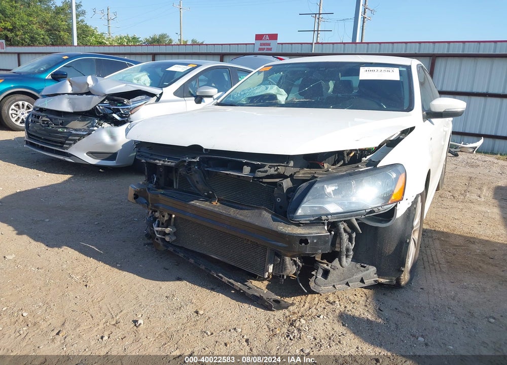 2015 VOLKSWAGEN PASSAT 1.8T WOLFSBURG EDITION VIN: 1VWAT7A31FC020274