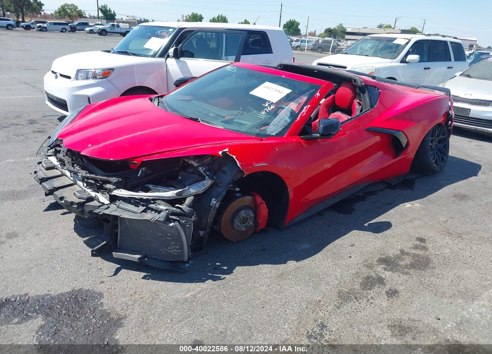 2021 CHEVROLET CORVETTE STINGRAY RWD 2LT VIN: 1G1YB2D42M5114766