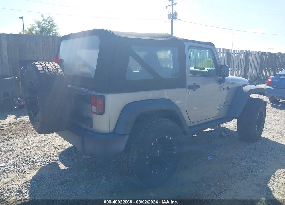 2015 JEEP WRANGLER SPORT VIN: 1C4AJWAG6FL522297