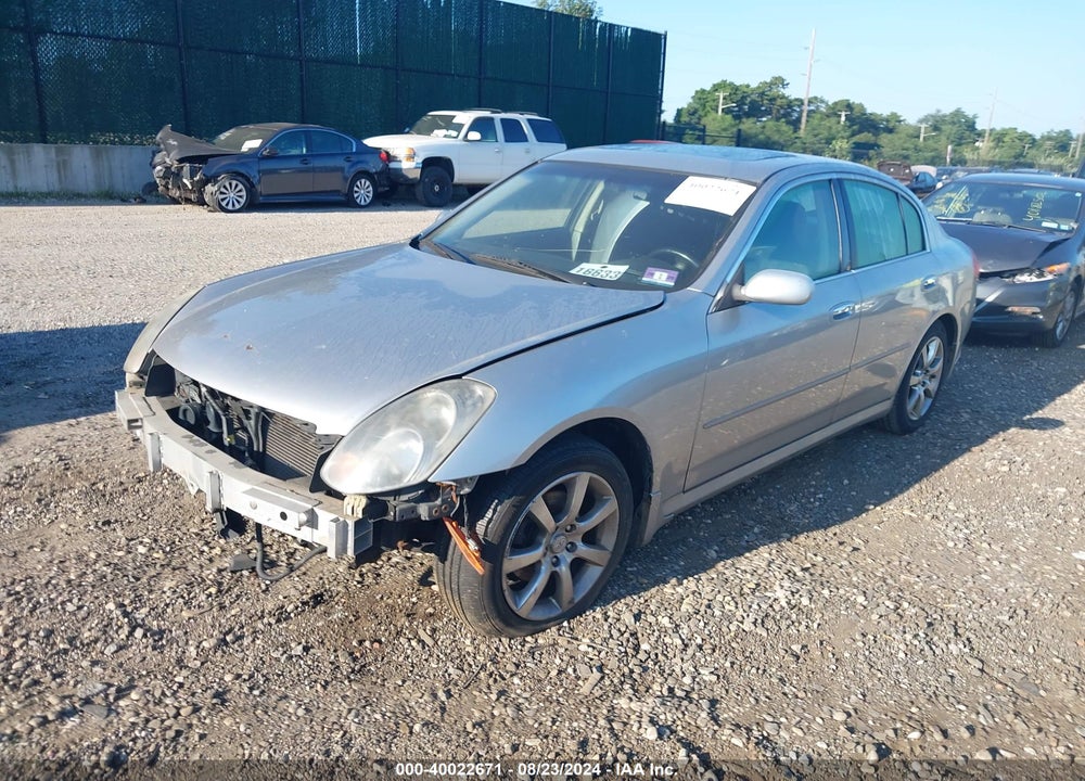 2005 INFINITI G35X VIN: JNKCV51FX5M312114
