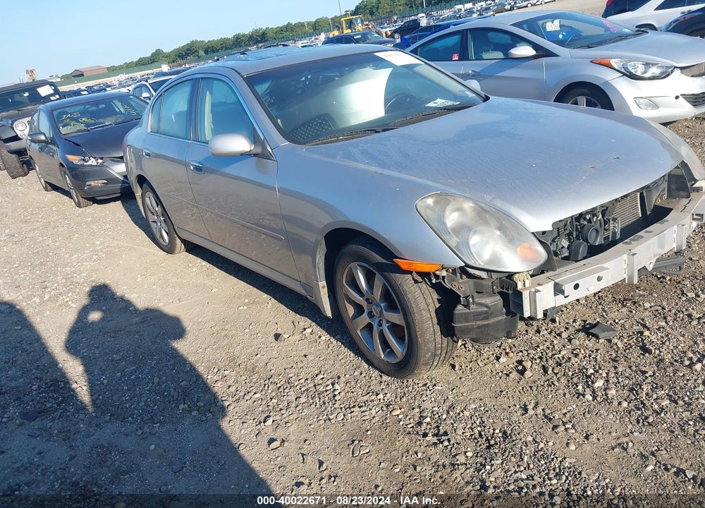 2005 INFINITI G35X VIN: JNKCV51FX5M312114