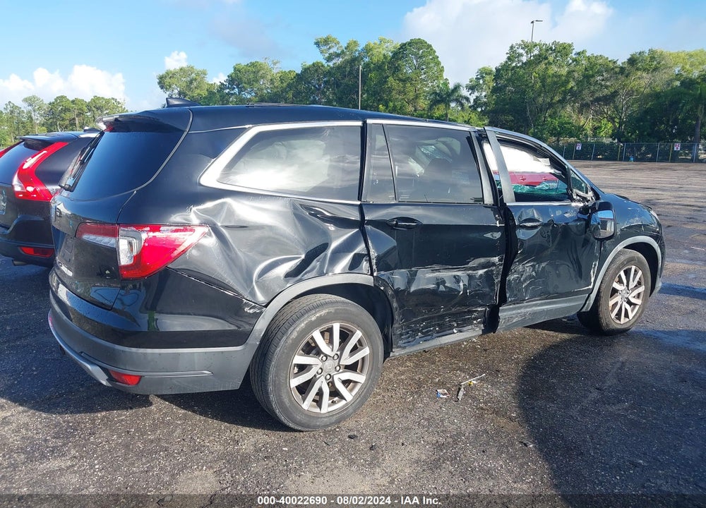 2019 HONDA PILOT EX-L VIN: 5FNYF5H52KB045931